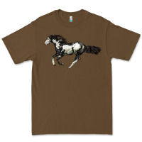 Cacao American Paint Horse Premium Tee - LillyAllenDesigns