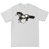 Dove Grey American Paint Horse Premium Tee - LillyAllenDesigns
