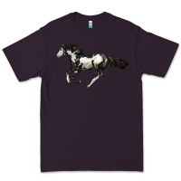 Plum American Paint Horse Premium Tee - LillyAllenDesigns