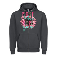 Smoke fight believe hope survive cancer awareness Zipper Hoodie - CowGirlArtShop