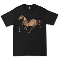 Black Missouri Fox Trotter horse Premium Tee - LillyAllenDesigns