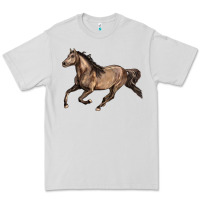 Dove Grey Missouri Fox Trotter horse Premium Tee - LillyAllenDesigns