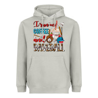 Moon Dust I Run On Coffee And Baseball Frappe Heavyweight Hoodie - FaDigitalArtStudio