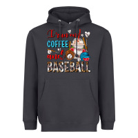 Smoke I Run On Coffee And Baseball Frappe Heavyweight Hoodie - FaDigitalArtStudio