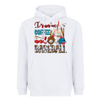 White I Run On Coffee And Baseball Frappe Heavyweight Hoodie - FaDigitalArtStudio