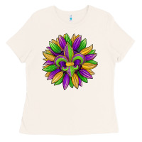 Mardi Gras Carnival Sunflower Ladies Tee | Teevron