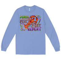 Colony Blue pinch peel eat repeat crawfish Long Sleeve Tee - RanaPortraitStore