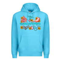 Ocean Blue gastroenterologist olivia Premium Hoodie - OliviaCreatesArt