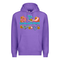 Purple gastroenterologist olivia Premium Hoodie - OliviaCreatesArt