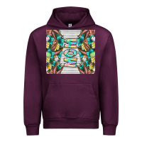 Mauve Wine easter mom Urban Hoodie - CowhideDigitalArt