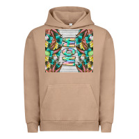 Pigment Burro easter mom Urban Hoodie - CowhideDigitalArt