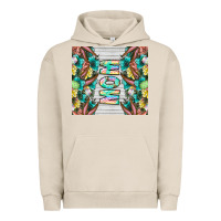 Pigment French Oak easter mom Urban Hoodie - CowhideDigitalArt