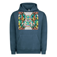 Pigment Midnight Navy easter mom Urban Hoodie - CowhideDigitalArt