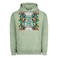 Pigment Oil Green easter mom Urban Hoodie - CowhideDigitalArt