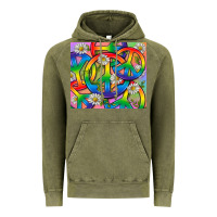 Vintage Olive Pride LGBTQ+ Peace Tumbler Vintage Hoodie - BundleAndBundleShop