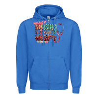 True Royal Nursing is a work of heart Zipper Hoodie - CowGirlArtShop