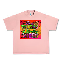 Salmon thick thighs and spooky vibes tumbler Urban Heavy Tee - BundleAndBundleShop