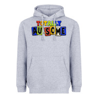 Heather Grey Totally au-some Heavyweight Hoodie - FaDigitalArtStudio