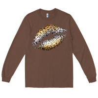 Chestnut Cheetah Lips Long Sleeve Tee - Bettercallsaul