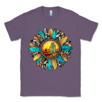 Lavender sunset sunflower Classic Tee - JahusDesignShop
