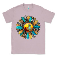 Lilac sunset sunflower Classic Tee - JahusDesignShop