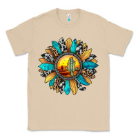 Mushroom sunset sunflower Classic Tee - JahusDesignShop