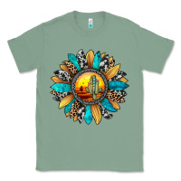 Sage sunset sunflower Classic Tee - JahusDesignShop