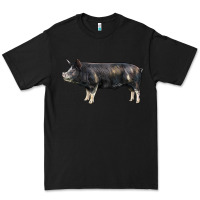 Black berkshire pig Premium Tee - LillyAllenDesigns