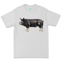 Dove Grey berkshire pig Premium Tee - LillyAllenDesigns