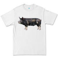 White berkshire pig Premium Tee - LillyAllenDesigns