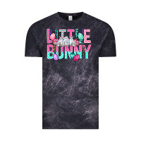 Cloud Black Little Bunny Easter Vintage Tee - BundleAndBundleShop