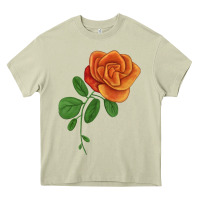 Mossy Burst Of Joy Rose Heavy Core Tee - LillyAllenDesigns