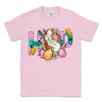 Bubblegum Pink Hop Bunny Easter Classic Tee - BundleAndBundleShop