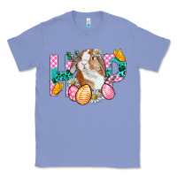 Colony Blue Hop Bunny Easter Classic Tee - BundleAndBundleShop