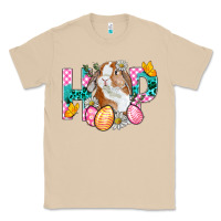 Mushroom Hop Bunny Easter Classic Tee - BundleAndBundleShop