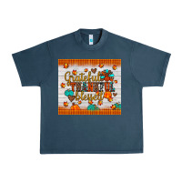 Midnight Navy grateful thankful blessed Urban Heavy Tee - JahusDesignShop