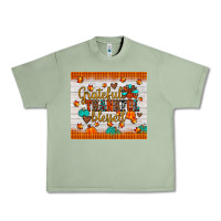 Oil Green grateful thankful blessed Urban Heavy Tee - JahusDesignShop