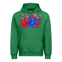 Emerald american obsessive cup Urban Hoodie - CowhideDigitalArt