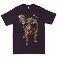 Plum baby duroc pig Premium Tee - LillyAllenDesigns