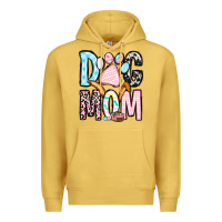Antique Gold Easter dog mom Premium Hoodie - OliviaCreatesArt