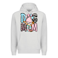 Dove Grey Easter dog mom Premium Hoodie - OliviaCreatesArt