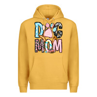Mustard Easter dog mom Premium Hoodie - OliviaCreatesArt