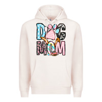 Pale Pink Easter dog mom Premium Hoodie - OliviaCreatesArt