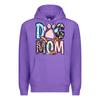 Purple Easter dog mom Premium Hoodie - OliviaCreatesArt