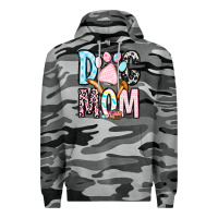 Slate Camo Easter dog mom Premium Hoodie - OliviaCreatesArt