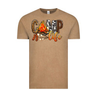 Vintage Coffee Camp Life Vintage Tee - BundleAndBundleShop