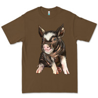 Cacao baby berkshire pig Premium Tee - LillyAllenDesigns