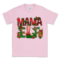Bubblegum Pink Christmas Mama Elf Classic Tee - BundleAndBundleShop