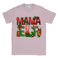 Lilac Christmas Mama Elf Classic Tee - BundleAndBundleShop