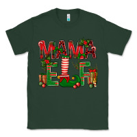 Sports Green Christmas Mama Elf Classic Tee - BundleAndBundleShop